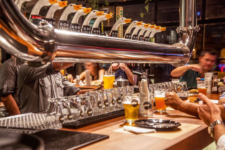 Ambiente do Goose Island Ambiente do Goose Island