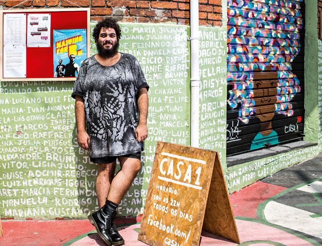 Iran Giusti, idealizador da Casa 1: espaço recebe, há cerca de dois anos, jovens em situação de rua por serem LGBTs