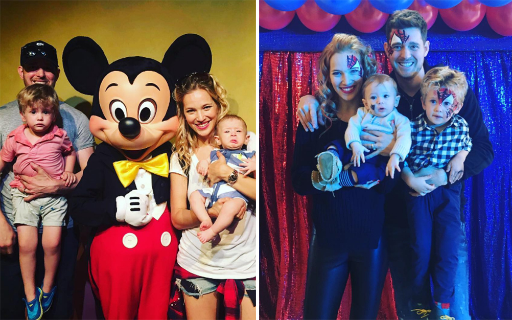 Mulher de Michael Bublé fala sobre filho pela primeira vez