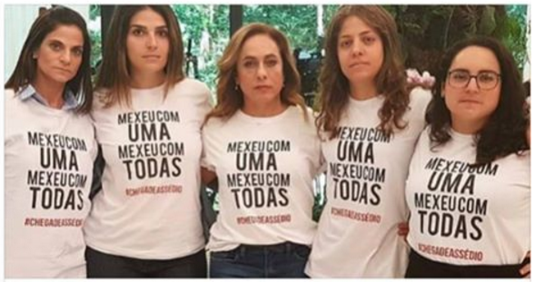 Artistas e figurinistas da Globo fazem levante contra o assédio