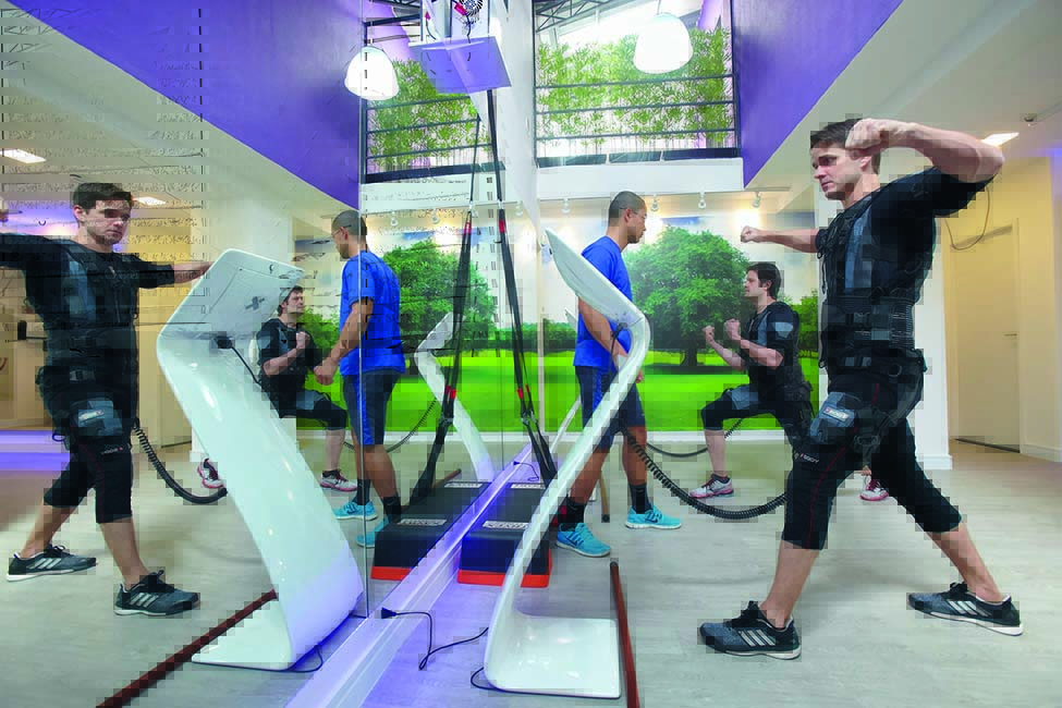 Nova rede de academias aposta em aparelho de eletroestimulação