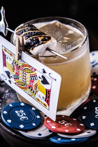 Sky Hall Terrace Bar: drinque texas holden Sky Hall Terrace Bar: drinque texas holden