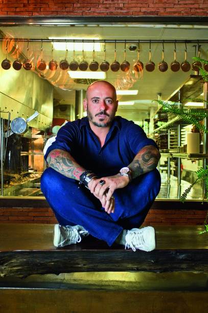 O chef Daniel Redondo O chef Daniel Redondo