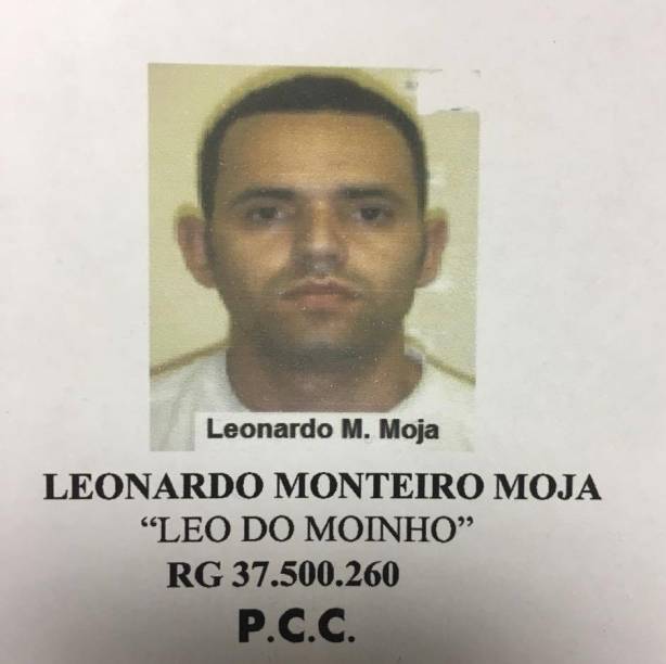 Leonardo Monteiro Moja, vulgo "Leo do Moinho", considerado o número 2 do PCC na Cracolândia Leonardo Monteiro Moja, vulgo "Leo do Moinho", considerado o número 2 do PCC na Cracolândia