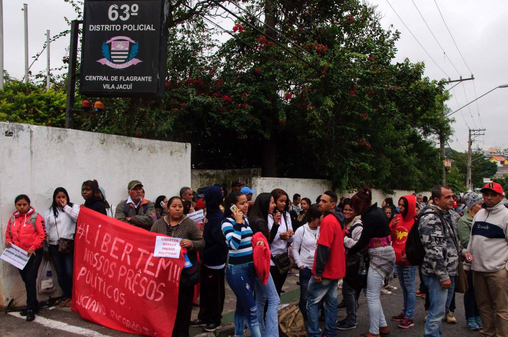 MTST protesta contra prisão de militantes durante greve geral