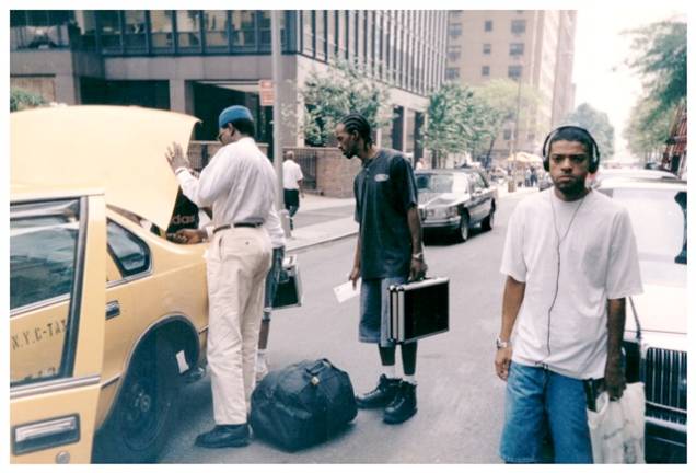 Ice Blue e KL Jay, em Nova York Ice Blue e KL Jay, em Nova York