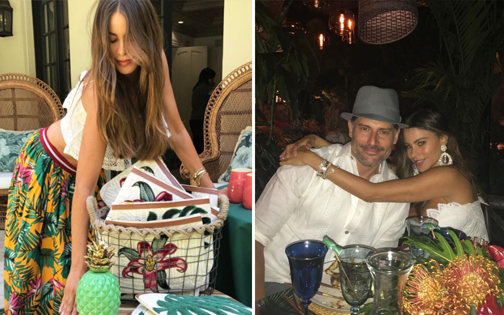 Sofia Vergara provoca polêmica ao posar com animais silvestres