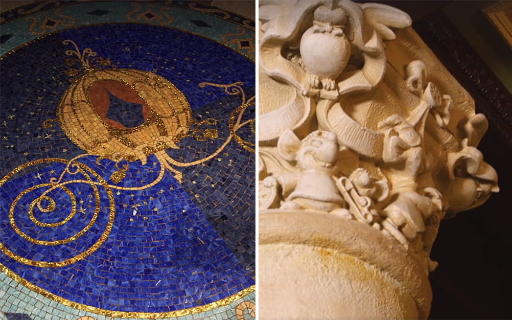 Em vídeo, faça um tour pela suíte do Castelo da Cinderela