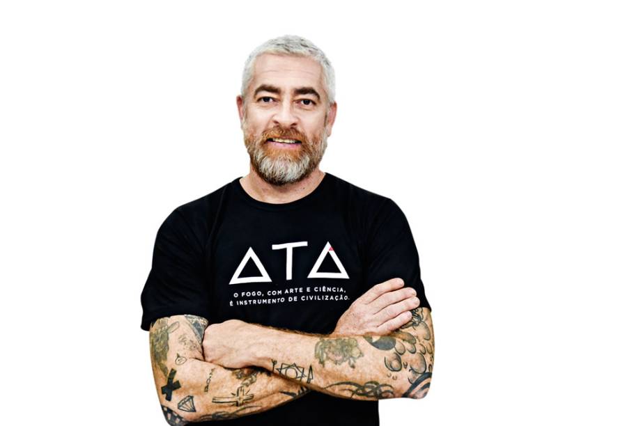 Alex Atala em versão orgânica