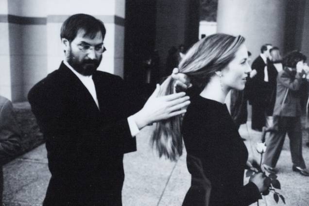Steve Jobs e Laurene Powell Jobs (1994) Steve Jobs e Laurene Powell Jobs (1994)