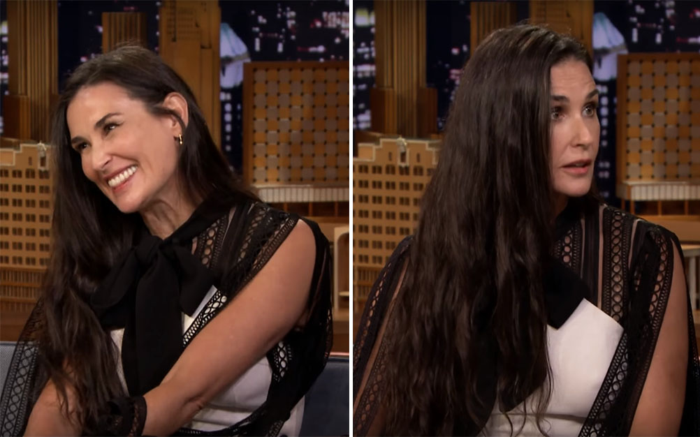 Demi Moore revela que perdeu dois dentes por causa do estresse