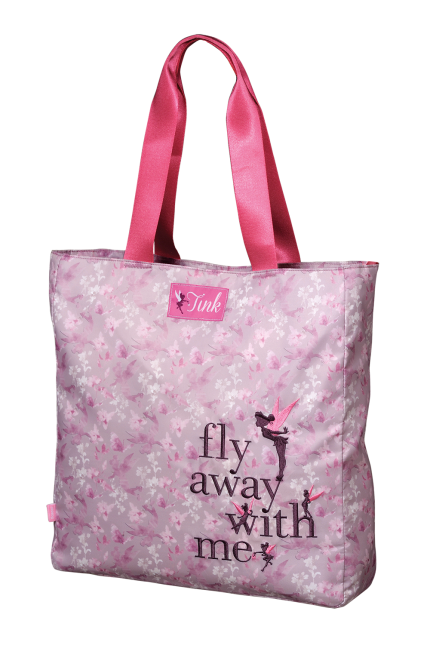 SARAIVA – tot Bag Tinker Bell Square – Tinker Lilás