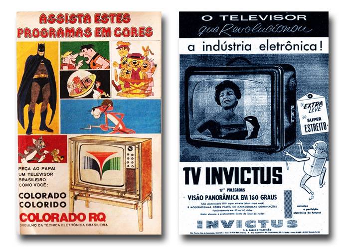 Dez marcas de TVs de antigamente