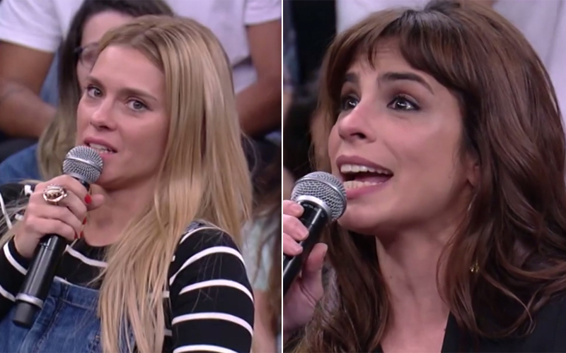 Maria Ribeiro deixa Carol Dieckmann sem graça com pergunta na TV