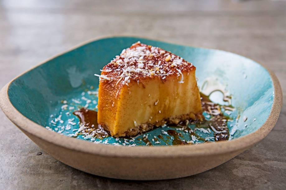 Fitó: o sedoso flã de coco Fitó: o sedoso flã de coco