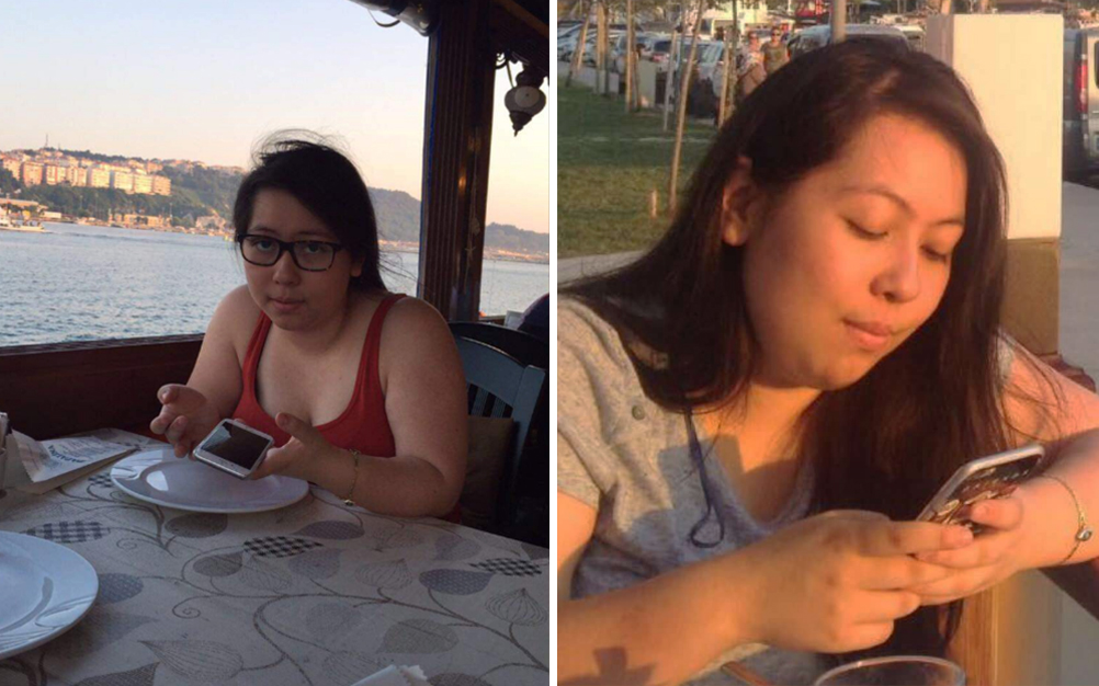 Mulher muda hábitos e mostra “antes e depois” após dois anos