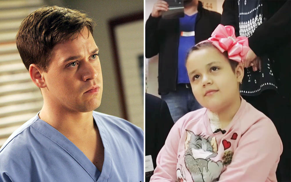 Ator de “Grey’s Anatomy” envia recado para brasileira em hospital
