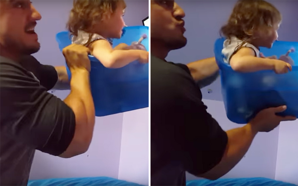 Sem dinheiro para visitar a Disney, pai encontra solução criativa