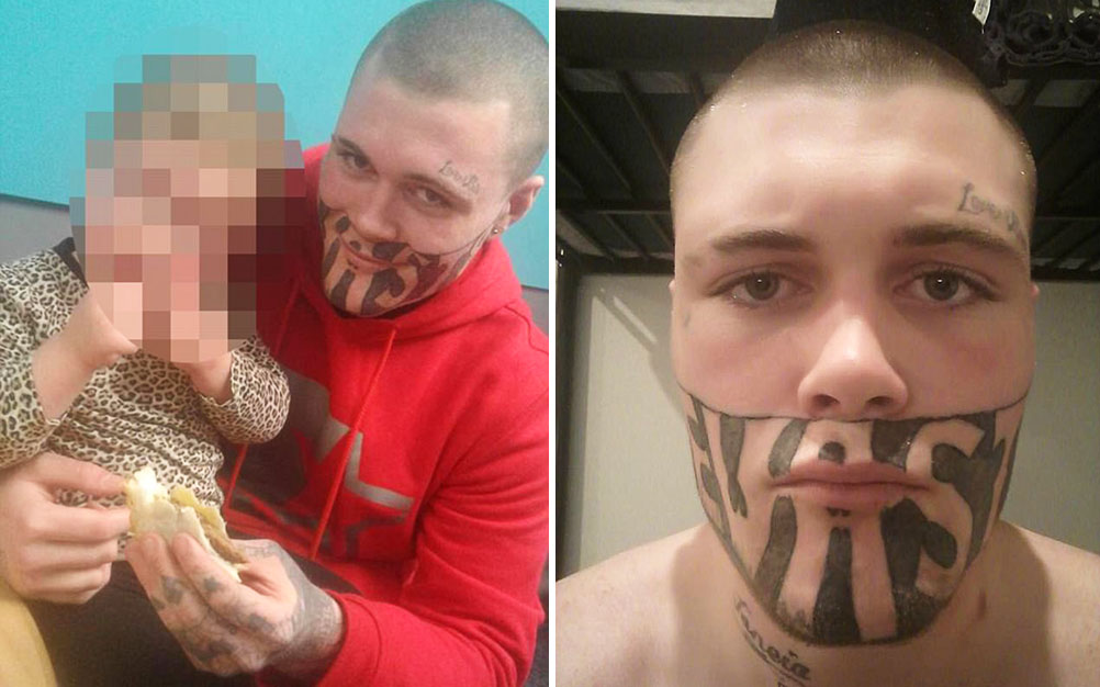 Após fazer tatuagem, jovem tem dificuldade para encontrar emprego