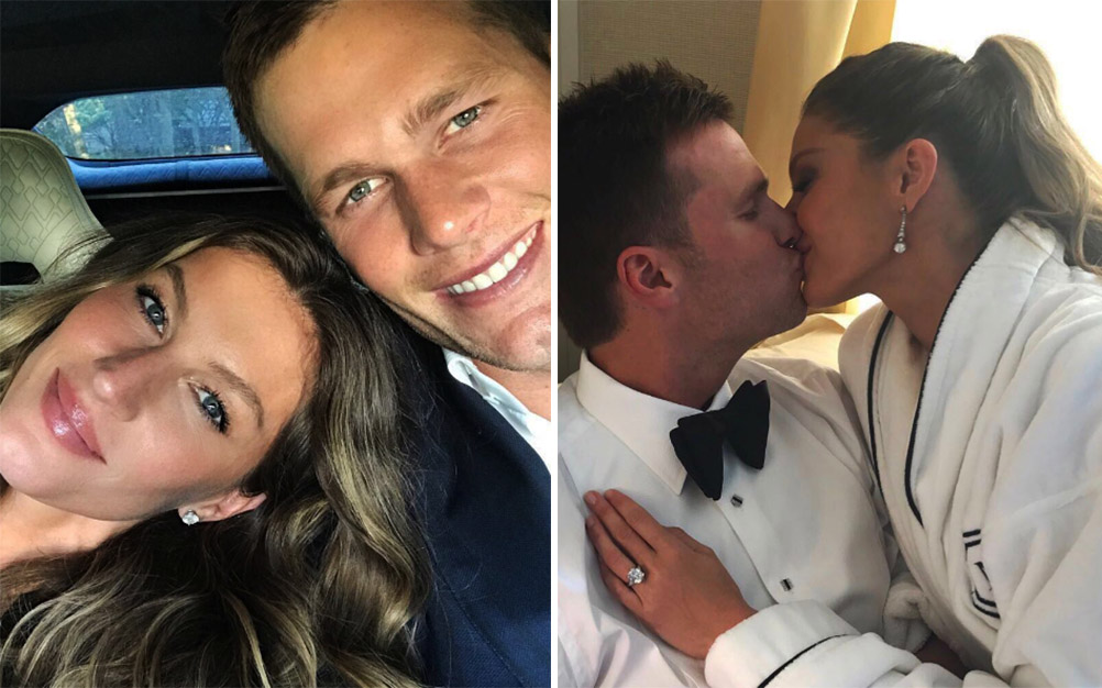 No aniversário de Gisele, Tom Brady faz homenagem no Instagram