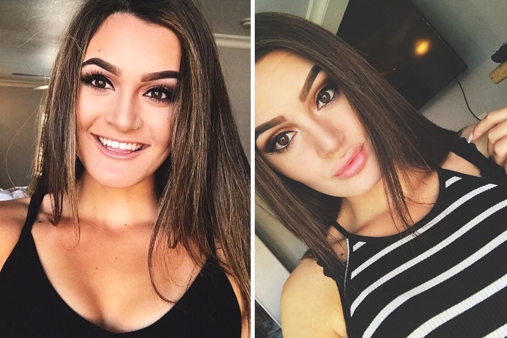 Jovem registra atitude inesperada de namorado em salão de beleza