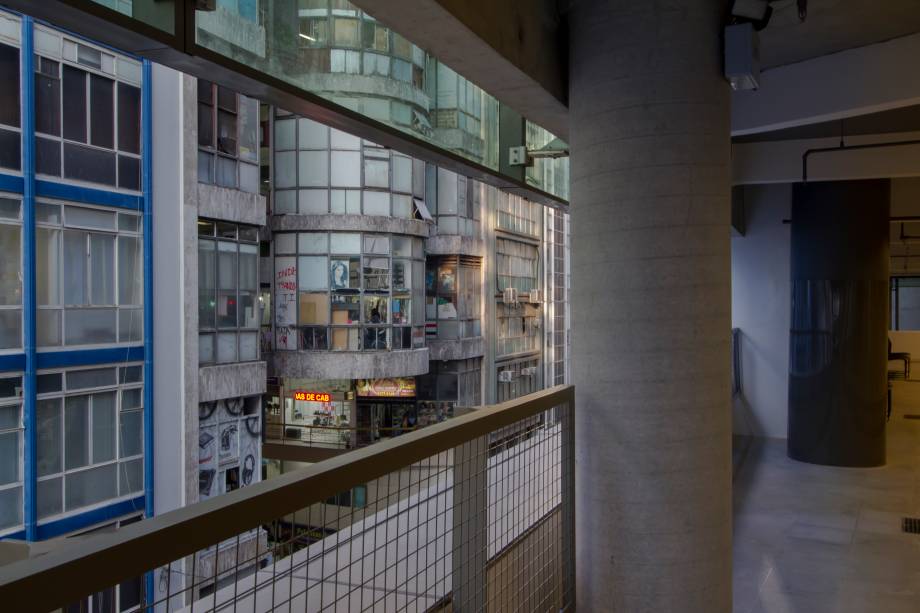 Vista para a galeria do Rock, em frente ao novo Sesc Vista para a galeria do Rock, em frente ao novo Sesc