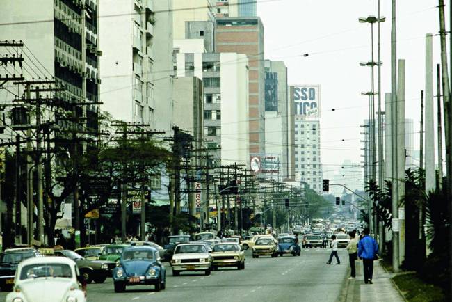 Avenida Faria Lima. 1982.