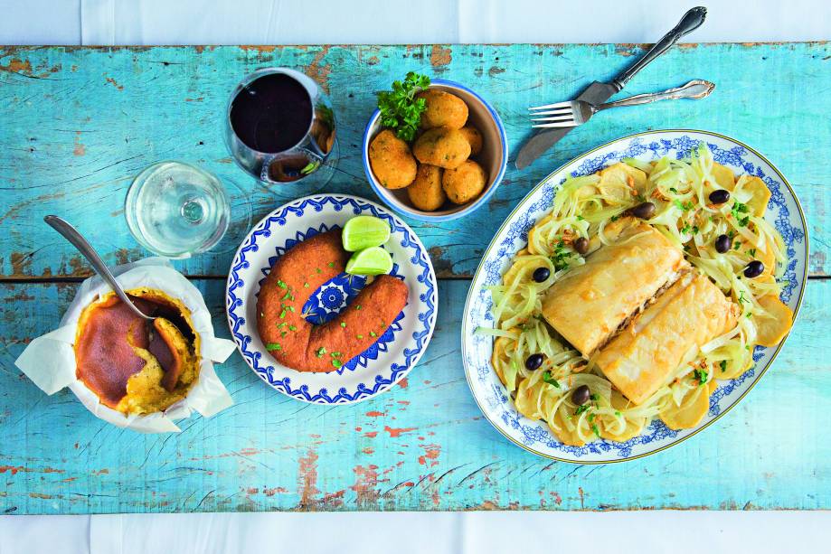 Alguns dos itens do Rancho Português Alguns dos itens do Rancho Português