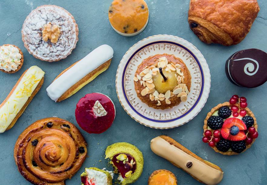 Alguns dos itens da Confeitaria Dama Alguns dos itens da Confeitaria Dama