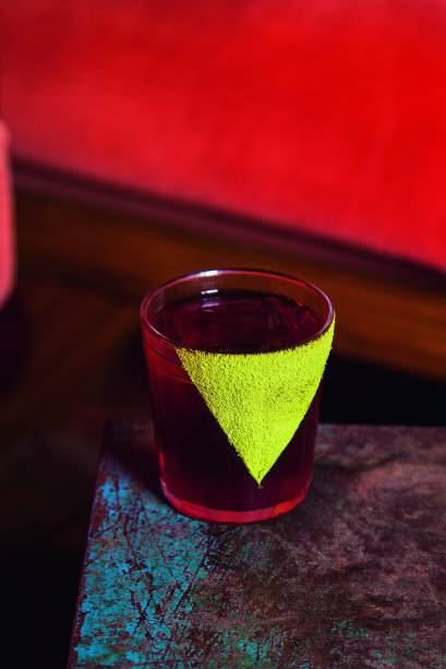 Negroni com chá-verde: boa pedida