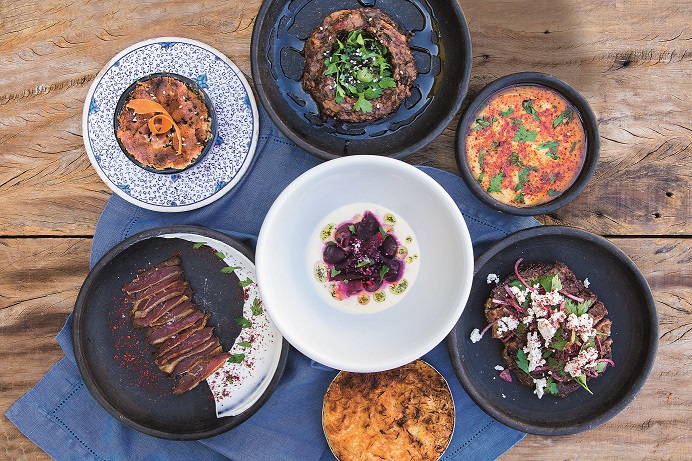 Alguns dos itens servidos no Firin Salonu Alguns dos itens servidos no Firin Salonu