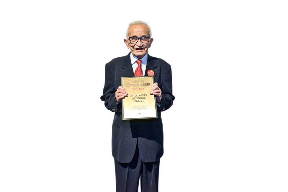 Seu Ático: maître do Parigi e personalidadegastronômica de 2017 Seu Ático: maître do Parigi e personalidadegastronômica de 2017