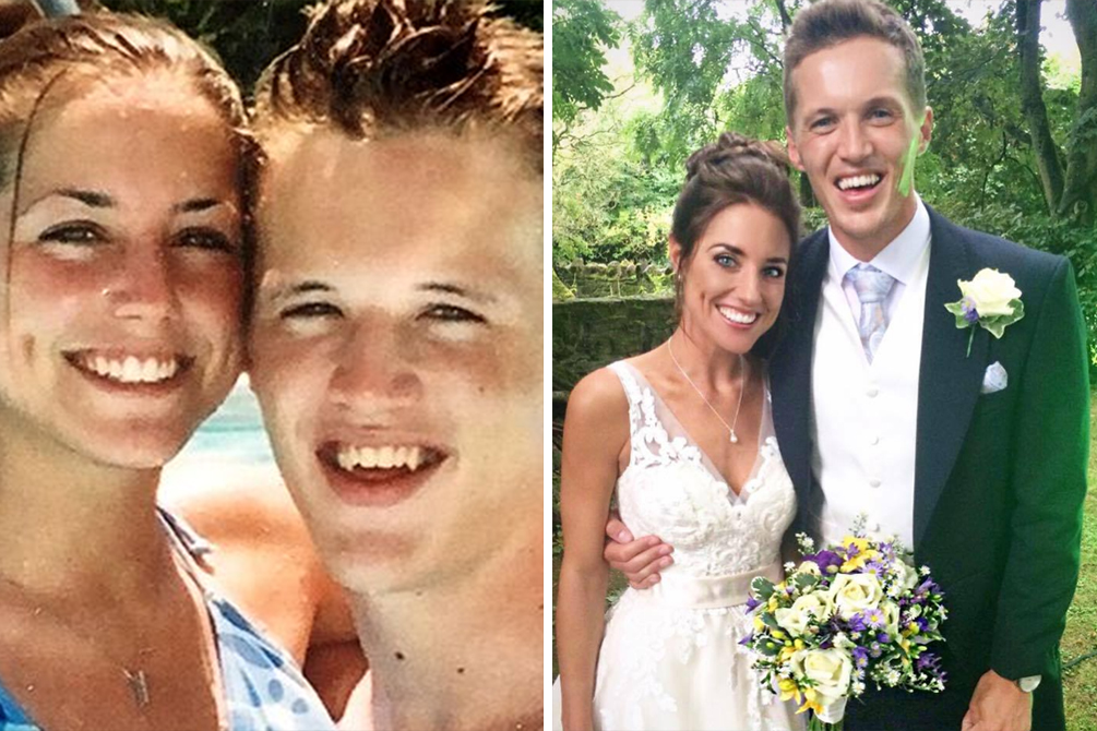 Rapaz faz homenagem à mulher, que morreu de câncer