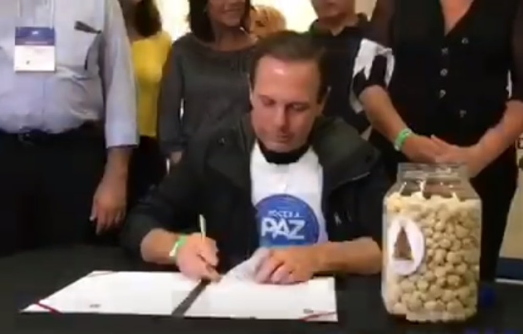 Composto alimentar será incluído em merenda escolar, diz Doria