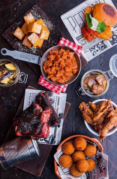 Alguns dos itens do Peppino Bar Alguns dos itens do Peppino Bar