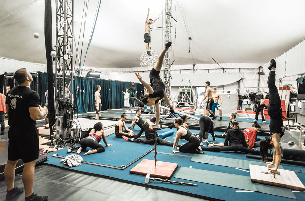 Os bastidores de ‘Amaluna’, o novo show do Cirque du Soleil