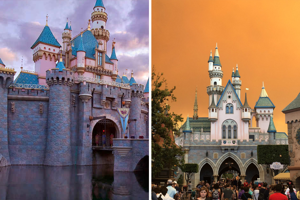 O céu da Disney ficou laranja por causa de um incêndio florestal