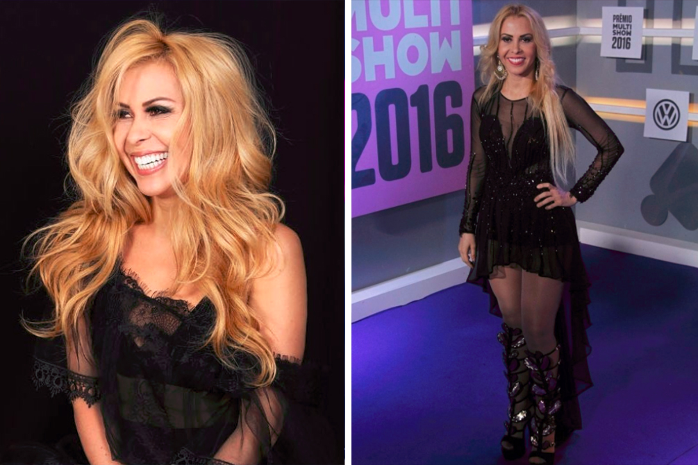 Joelma é produzida por maquiador antes de namorado acordar