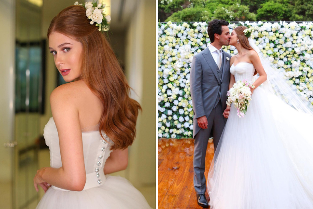 Marina Ruy Barbosa revela bastidores do casamento no Instagram