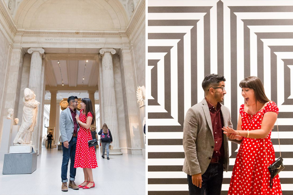 Casal é expulso de museu após pedido de casamento incomum