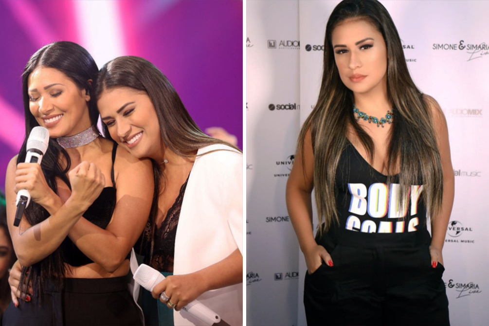 Simone revela motivo de ausência de Simaria em show