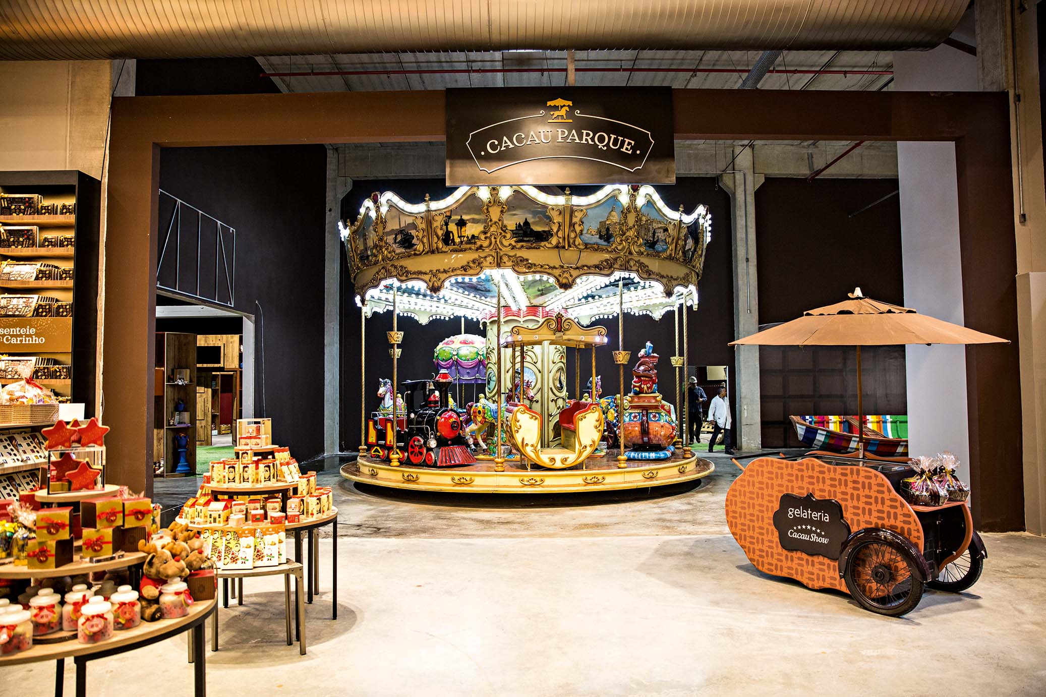Cacau Show inaugura megastore com parque de diversões