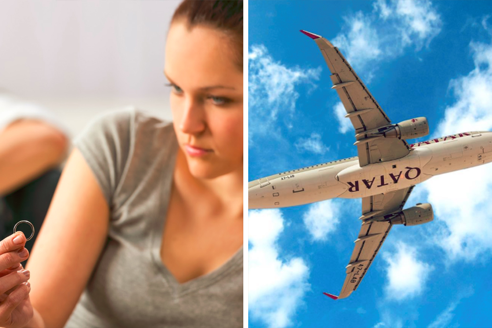 Mulher “altera” trajeto de aeronave após descobrir traição