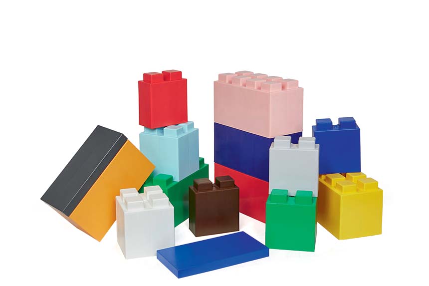 Blocos de plástico modulares, R$ 62,10 (30 cm x 15 cm) cada um. EverBlock. Blocos de plástico modulares, R$ 62,10 (30 cm x 15 cm) cada um. EverBlock.