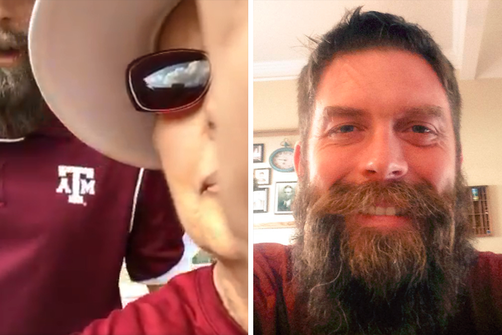 Rapaz informa avó que ela está filmando a si mesma em vídeo