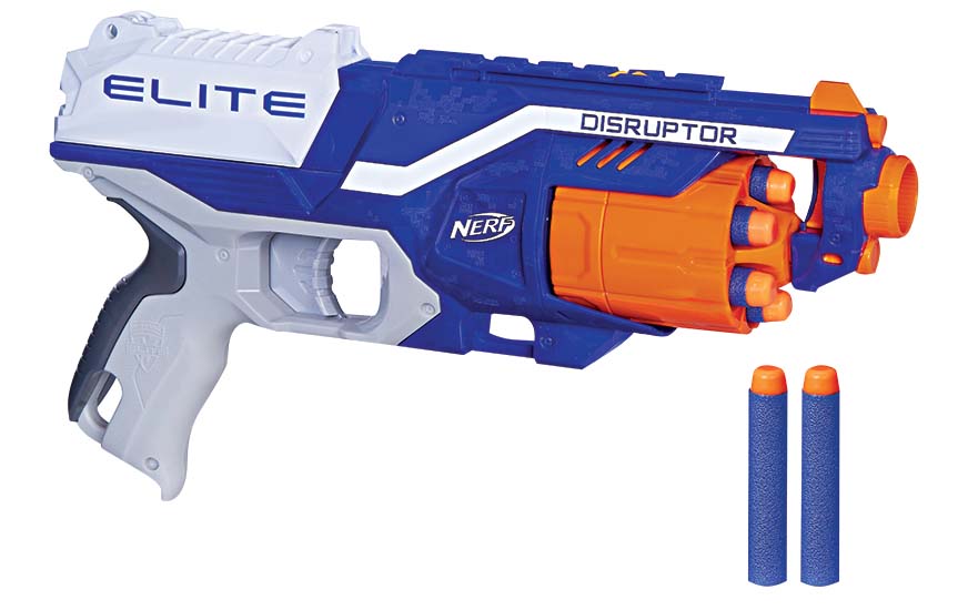 Lançador de dardos Nerf N-Strike Elite, R$ 89,99. PBKids Lançador de dardos Nerf N-Strike Elite, R$ 89,99. PBKids