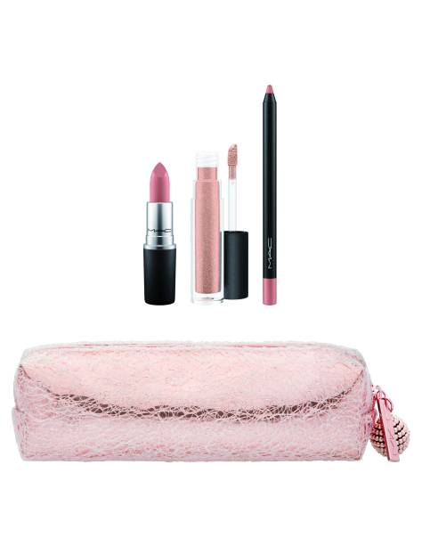 Pretty Polished Lip Bag em Nude, 229 reais