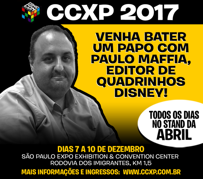 Bate Papo: Paulo Maffia conversa com os participantes em todos os dias de evento Bate Papo: Paulo Maffia conversa com os participantes em todos os dias de evento