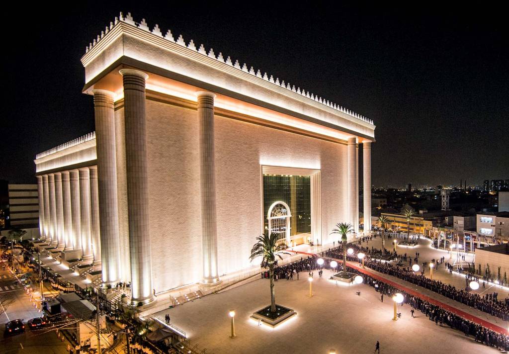 Universal não pagará impostos pela importação de pedras para Templo de Salomão