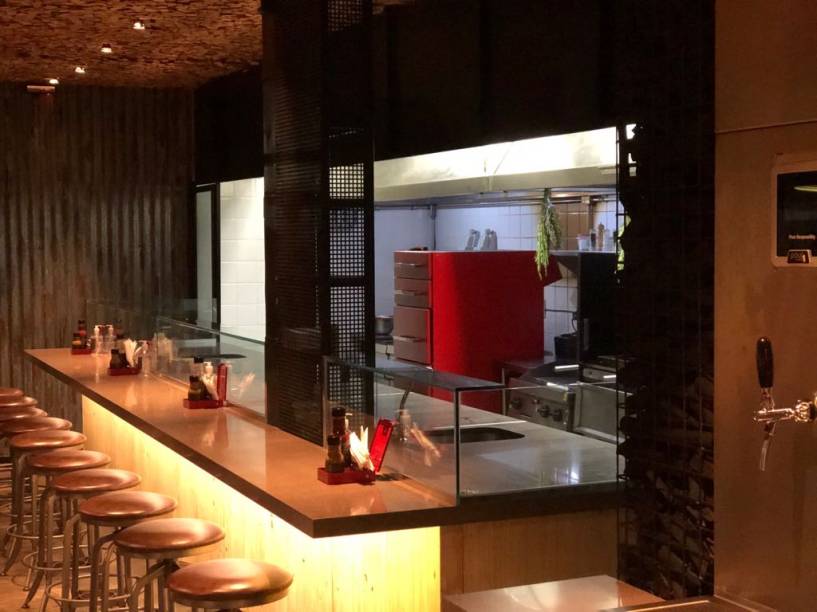 Salão moderno: atendimento self-service Salão moderno: atendimento self-service